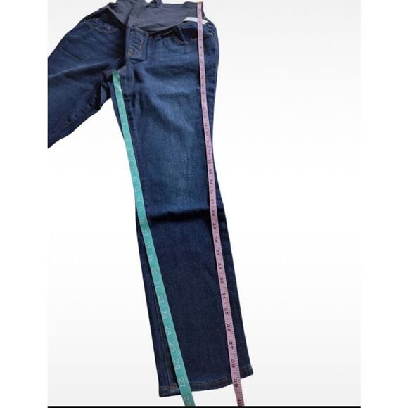 Old Navy maternity full panel skinny jeans size 8 Short - Picture 4 of 7